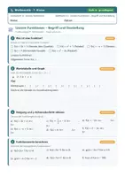 Vorschau - Arbeitsblätter - Lineare Funktionen Mathematik 7 Gymnasium - Seite 2