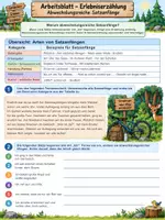 Vorschau - Arbeitsblätter - Abwechslungsreiche Satzanfänge - Seite 1