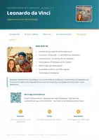 Vorschau - Arbeitsblätter - AB Hörverstehen | Podcast | Weltgeschichte | Leonardo da Vinci | Geschichte und Sachunterricht Grundschule - Deckblatt