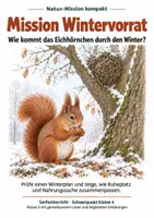 Vorschau - Arbeitsblätter - Eichhörnchen im Winter – Mission Wintervorrat | Sachunterricht Klasse 4 - Deckblatt