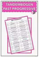 Vorschau - Arbeitsblätter - Tandembogen_Past Progressive - Deckblatt