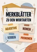 Vorschau - Merkblätter - Merkblätter Wortarten - Deckblatt