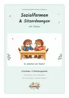 Vorschau - Präsentationen/Tafelbilder - Schilder für Sozialformen mit Otter - Otterklasse - Deckblatt