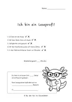 Vorschau - Arbeitsblätter - Leseprofi 1-4 für die 3. Klasse - Seite 2