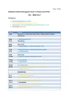 Vorschau - Lehrwerke/Schulbücher - Stoffverteilungsplan 10. Klasse Physik (Gymnasium) - Seite 1