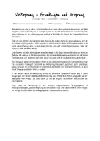 Vorschau - Arbeitsblätter - Strafarbeit Sportunterricht (Thema: Weitsprung) - Deckblatt