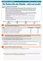 Vorschau - Arbeitsblätter - Elektrochemie verstehen kompakt – Redoxreaktionen, Spannungsreihe, Batterien und Elektrolyse – Chemie, Klasse 9–10 - Seite 3