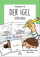 Vorschau - Arbeitsblätter - Der Igel - Körperbau - Klasse 1-2 - Deckblatt