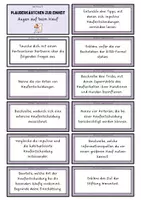 Vorschau - Aufgabenkarten - AES 9 - Plauderkärtchen "Augen auf beim Kauf" + Lösung - Seite 1