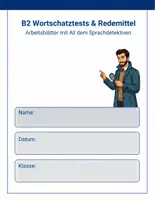 Vorschau - Unterrichtsreihen - Wortschatz und Redemittel Übungen - DaF DaZ - B2 - Seite 1
