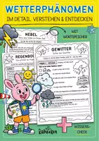 Vorschau - Arbeitsblätter - Wetterphänomene lernen & vertiefen ☀️🌧️ Sachunterricht - Deckblatt