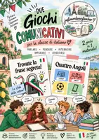 Vorschau - Spiele - Giochi comunicativi - Kommunikation im Italienischunterricht - Deckblatt