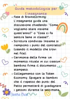 anteprima - Altro tipo di materiale - Kit gestione classe e accoglienza - Patto di classe + token - PDF - Pagina 1