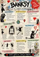 Vorschau - Stundenentwürfe - BANKSY – Kunstunterricht Grundschule | Arbeitsblätter & Kreativaufgaben - Seite 2