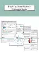 Vorschau - Arbeitsblätter - Einheit Feuer und Brandschutz - Deckblatt