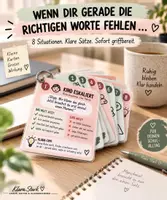 Vorschau - Poster - SOS-Kompass für den Schulalltag ♡ 8 SOS-Karten für schwierige Situationenver - Seite 1