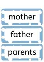 Vorschau - Bildkarten - PERSONEN- Wörterkarten/Flashcards - Seite 1