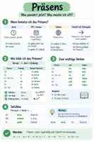 Vorschau - Fördermaterial/Inklusion - Deutsche Zeitformen – Komplettpaket | 2 Niveaustufen | Merkblätter & Poster - Seite 2