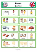 Vorschau - Spiele - plurals Domino - Legespiel - English - Deckblatt