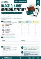Vorschau - Unterrichtsreihen - Bargeld, Karte oder Smartphone? – Zahlungsarten vergleichen | Lernwelt Wirtschaft - Seite 1