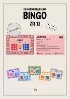 Vorschau - Spiele - Bingo - Mengenerfassung mit Würfel (ZR 12) ab Klasse 1 - Deckblatt