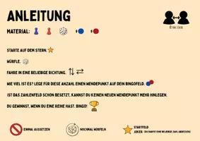 Vorschau - Spiele - Bingo - Mengenerfassung mit Würfel (ZR 12) ab Klasse 1 - Seite 2