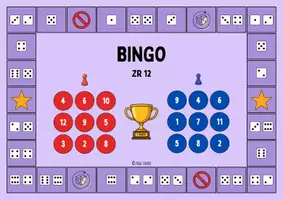 Vorschau - Spiele - Bingo - Mengenerfassung mit Würfel (ZR 12) ab Klasse 1 - Seite 3
