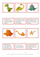 Vorschau - Stundenentwürfe - Leseverständnis Klasse 2 - Dinosaurier - Setzleiste - Seite 2