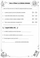 anteprima - Esercizi - CELLULA ANIMALE E VEGETALE - Pagina 3