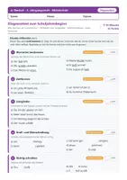 Vorschau - Klassenarbeiten - Diagnosetest Schuljahresbeginn 5 Mittelschule - Seite 1