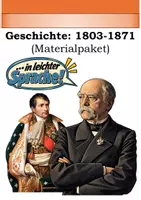 Vorschau - Unterrichtsreihen - 1803-1871: Geschichte in einfacher Sprache - Deckblatt