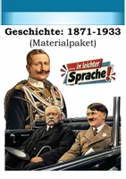 Vorschau - Unterrichtsreihen - 1871-1933: Geschichte in einfacher Sprache - Deckblatt