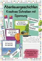 Vorschau - Arbeitsblätter - Materialpaket Geschichten schreiben - Seite 1