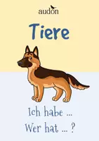 Vorschau - Stundenentwürfe - Ich habe wer hat Lesespiel TIERE - Deckblatt