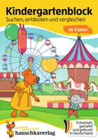 Vorschau - Arbeitsblätter - Kindergartenblock ab 3 Jahre – Suchen, entdecken und vergleichen - Deckblatt