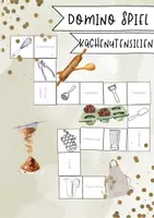 Vorschau - Spiele - Domino Spiel - Küchenutensilien - Deckblatt