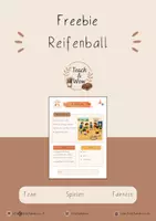 Vorschau - Arbeitsblätter - Freebie: Reifenball - aus dem Dossier "Fair spielen - zusammen gewinnen" (1. bis 4. Klasse) - Deckblatt