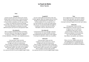 Aperçu - Préparation de séquence / Séquence complète - 3e – Se raconter, se représenter : séquence complète autour d'un extrait de L'Enfant de Jules Vallès et de son adaptation musicale originale - Page 2
