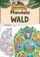 Vorschau - Arbeitsblätter - Kreativkiste - Wald-Mandala zum Ausmalen – Tiere und Natur entdecken - Deckblatt