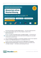 Vorschau - Arbeitsblätter - Erwartungshorizont Ethik Klasse 8 Klasse 9 - Deckblatt
