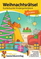 Vorschau - Arbeitsblätter - Weihnachtsrätsel – Kunterbunter Kindergartenblock ab 4 Jahre - Deckblatt