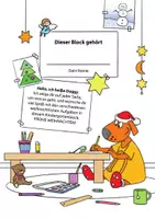 Vorschau - Arbeitsblätter - Weihnachtsrätsel – Kunterbunter Kindergartenblock ab 4 Jahre - Seite 1