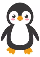 Vorschau - Mal- und Bastelvorlagen - Herbst Bastelvorlage: Pinguin Laterne - Seite 2
