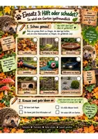 Vorschau - Arbeitsblätter - Tierschutz - Mission Igel - Stachelhelden im Herbst | Sachunterricht • Deutsch • Ethik | Klasse 3/4 - Seite 3
