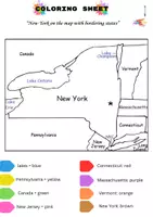 Vorschau - Arbeitsblätter - New York: Fact File, Map & Quiz (5-8) - Seite 2