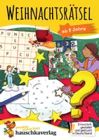 Vorschau - Stundenentwürfe - Weihnachtsrätsel – Rätselblock ab 8 Jahre - Deckblatt