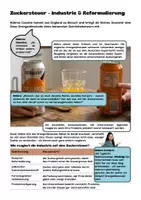 Vorschau - Arbeitsblätter - Zuckersteuer - Industrie & Reformulierung | Hauswirtschaft | Konsum | Verantwortung (Modul 5/6) - Seite 1
