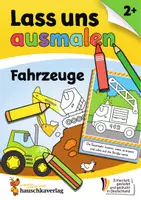 Vorschau - Arbeitsblätter - Lass uns ausmalen – Mein Ausmalbuch ab 2 - Fahrzeuge - Deckblatt
