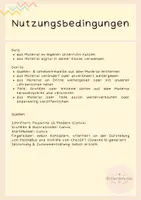 Vorschau - Poster - Hefteintrag Zahlen von 1-10 (mit Schreibrichtung,Zahlwort, etc.) - Seite 1