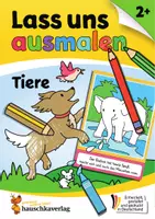 Vorschau - Arbeitsblätter - Lass uns ausmalen – Mein Ausmalbuch ab 2 - Tiere - Deckblatt